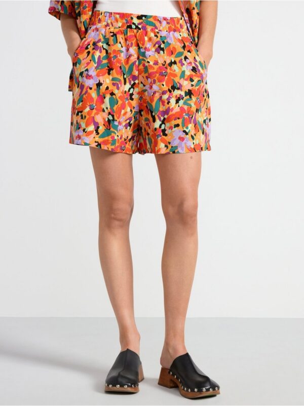 Viscose shorts - 8557516-9610