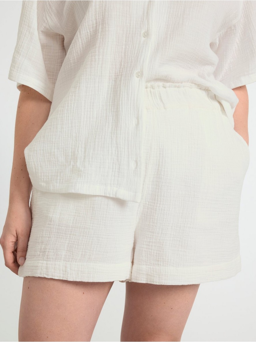 Sorts – Cotton gauze shorts