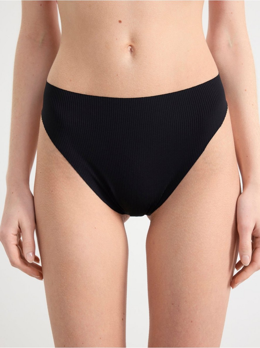 Gacice – Ribbed seamless high waist thong