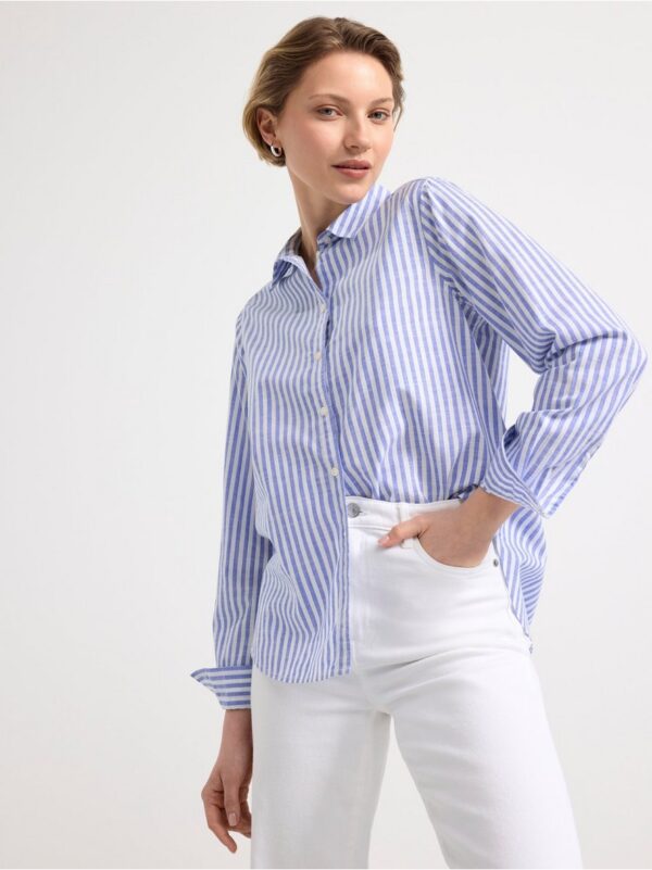 Striped cotton shirt - 8578848-9340