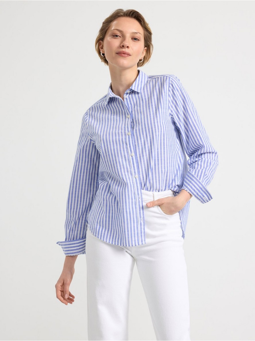 Kosulja – Striped cotton shirt