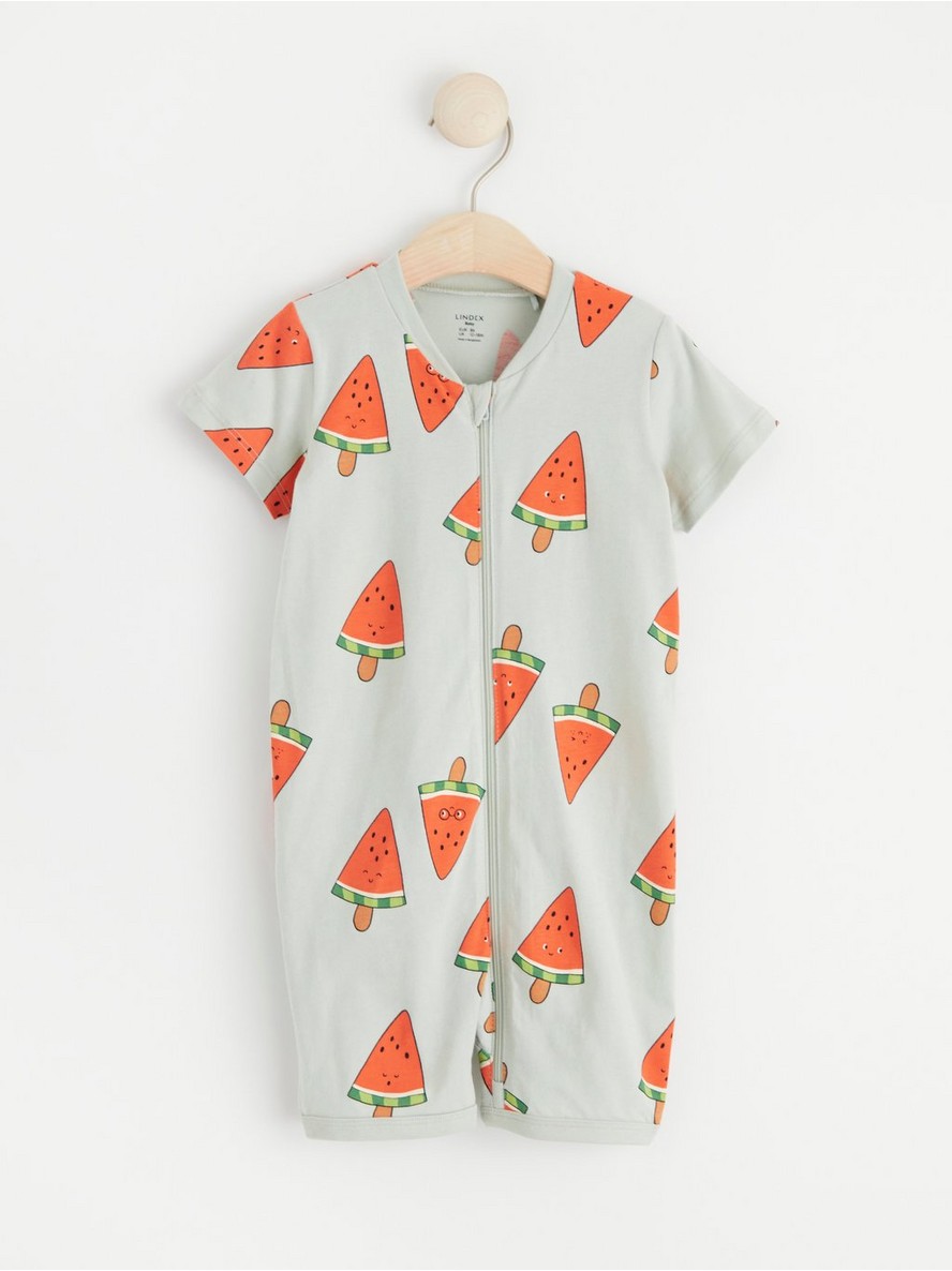 Pidzama – Pyjama romper with ice cream print