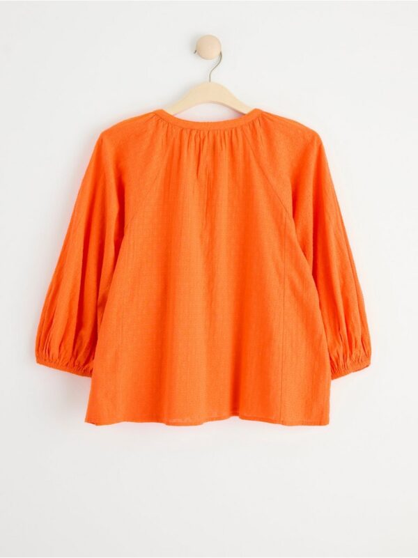 Blouse with tassels - 8591782-6773