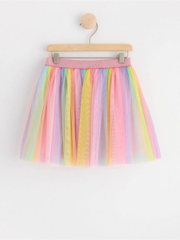 Rainbow tulle skirt - 8600828-2182