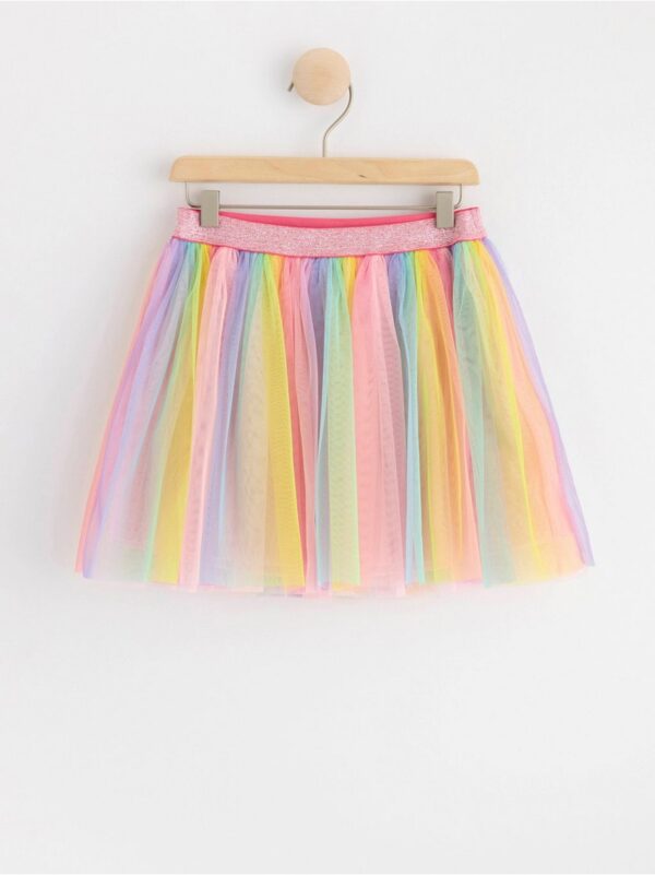 Rainbow tulle skirt - 8600828-2182