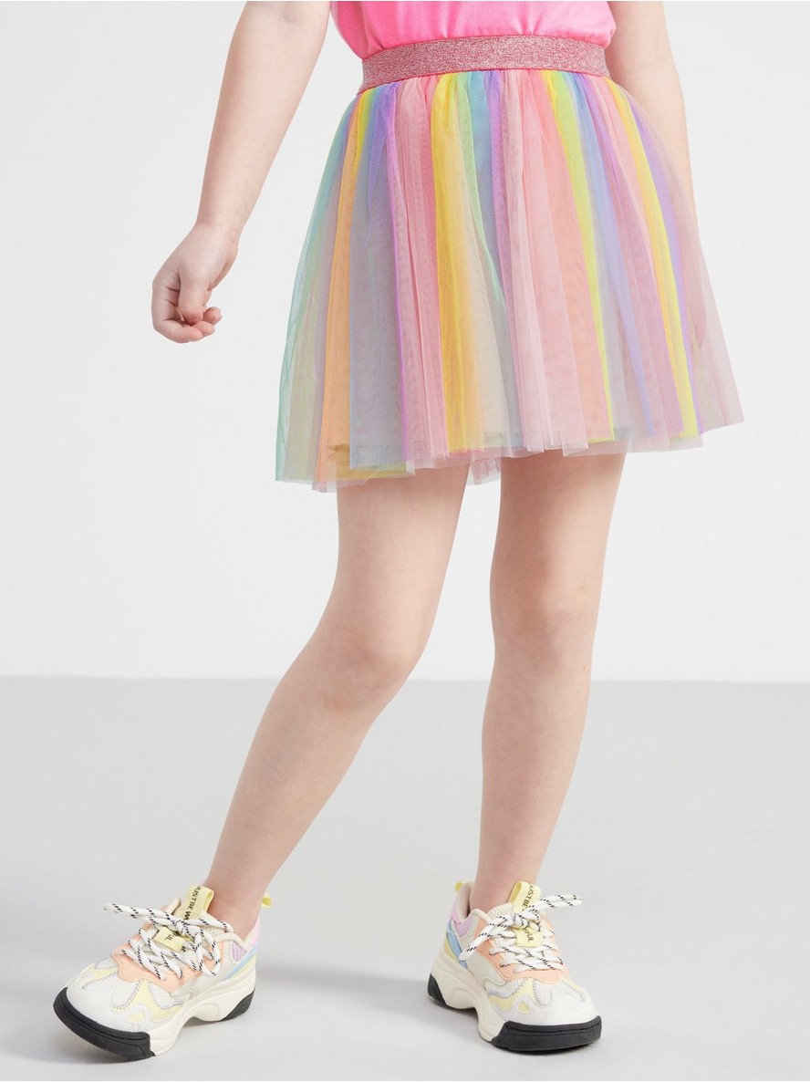 Suknja – Rainbow tulle skirt