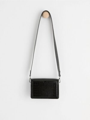 Crocodile patterned shoulder bag - 8602086-80