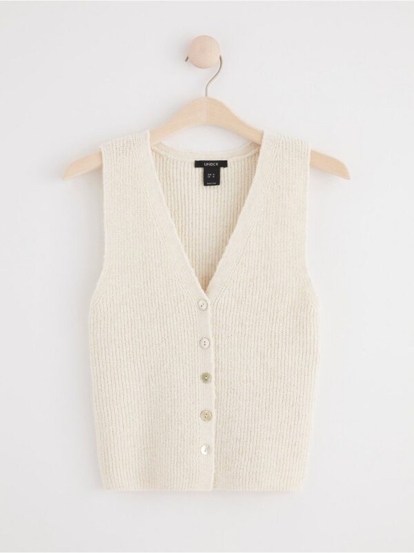 Knitted vest - 8615668-300