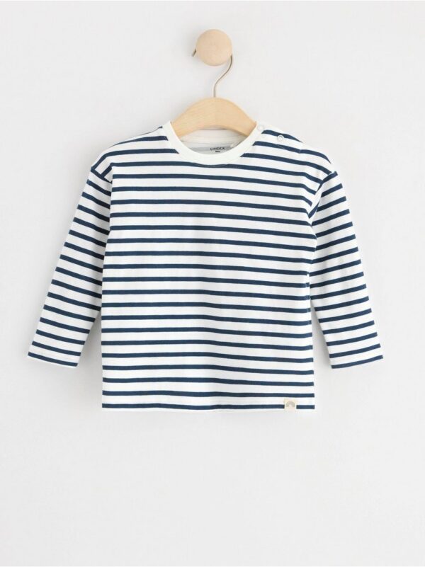 Long sleeve top with stripes - 8642598-2065