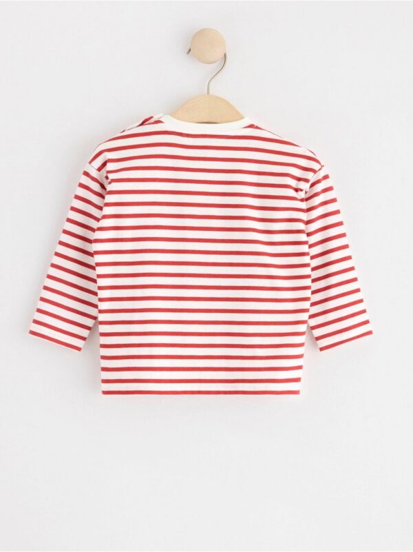 Long sleeve top with stripes - 8642598-7181