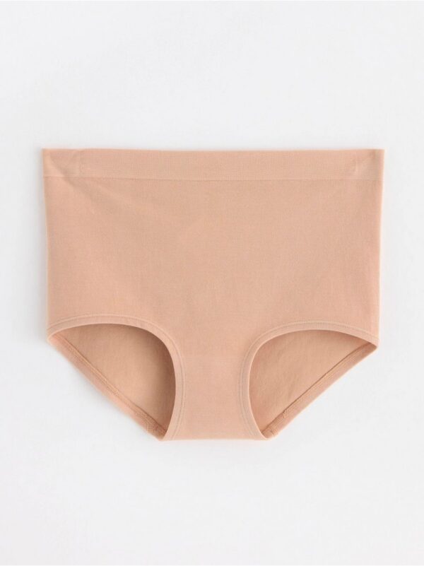 Seamless high waist briefs - 7949446-6793