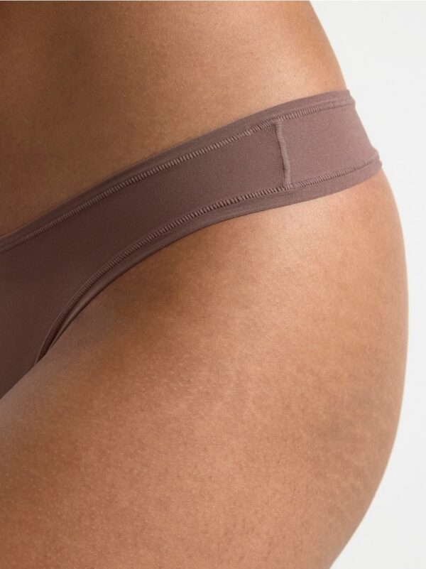 3-pack super stretch thongs regular waist - 8542778-9507