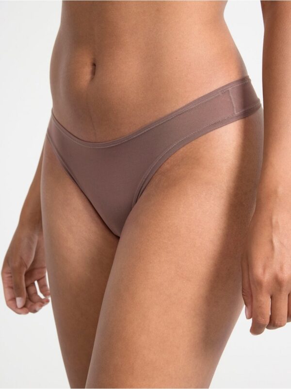 3-pack super stretch thongs regular waist - 8542778-9507