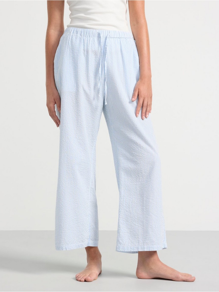 Pidzama donji deo – Seersucker pyjama trousers