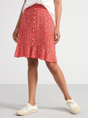 Floral mini skirt - 8588333-7855