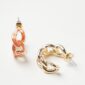 Chain hoop erarrings - 8604780-9610