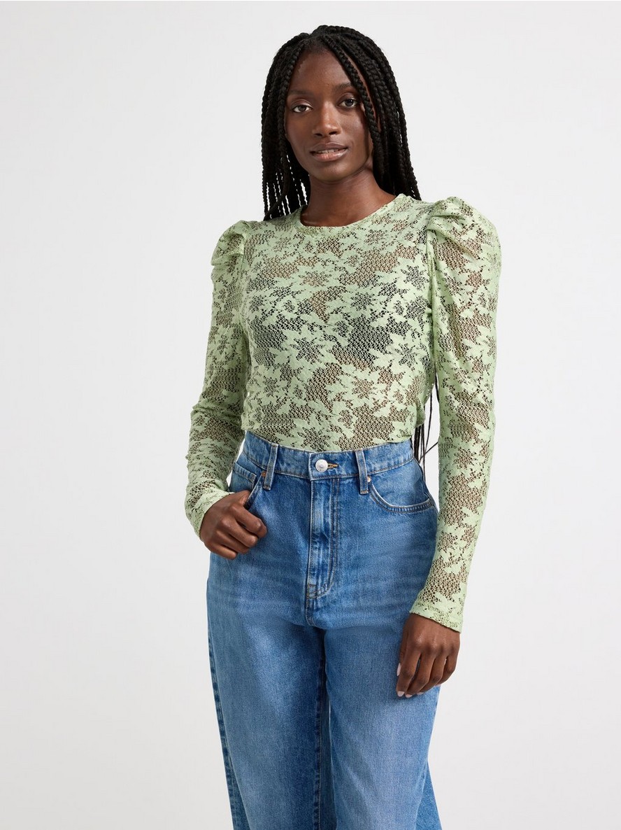 Bluza – Long sleeve lace top