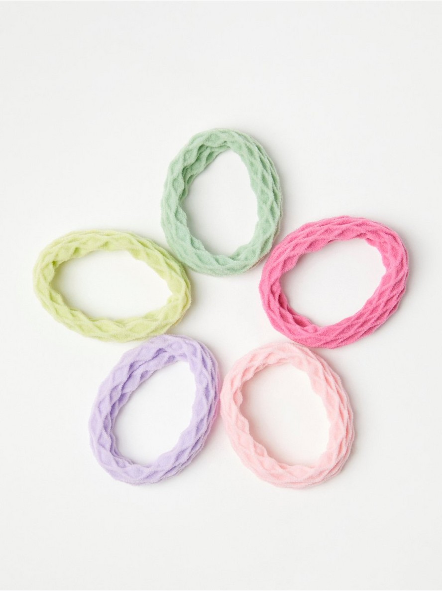 Gumica za kosu – 5-pack hair elastics