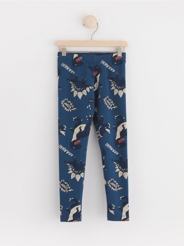 Leggings with dinosaurs - 8595647-6465
