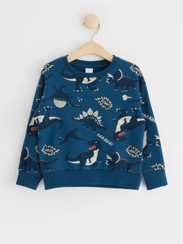 Sweatshirt with dinosaurs - 8595841-6465