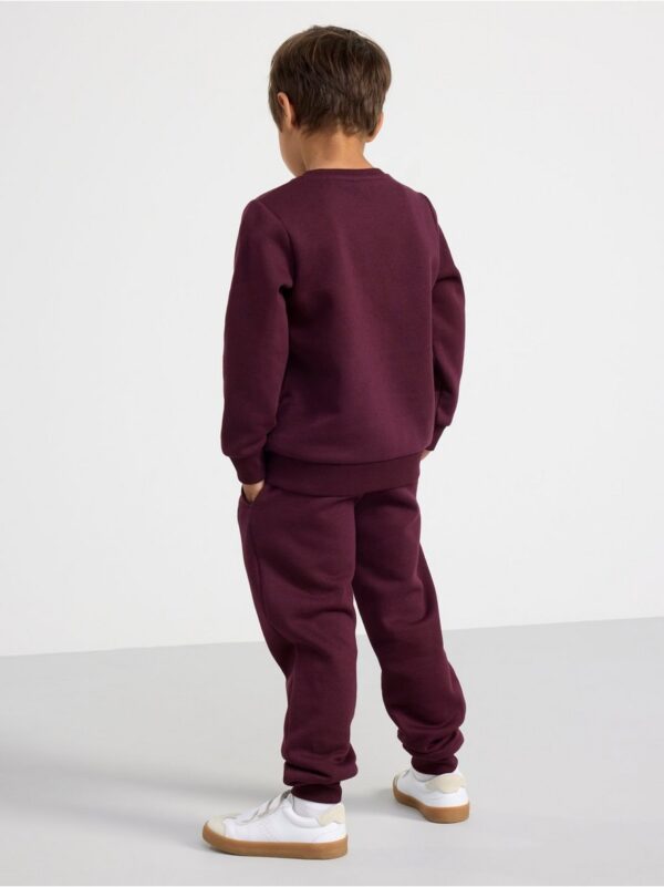 Sweatshirt with brushed inside - 8597413-7268