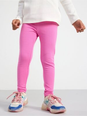 Leggings with brushed inside - 8597415-481