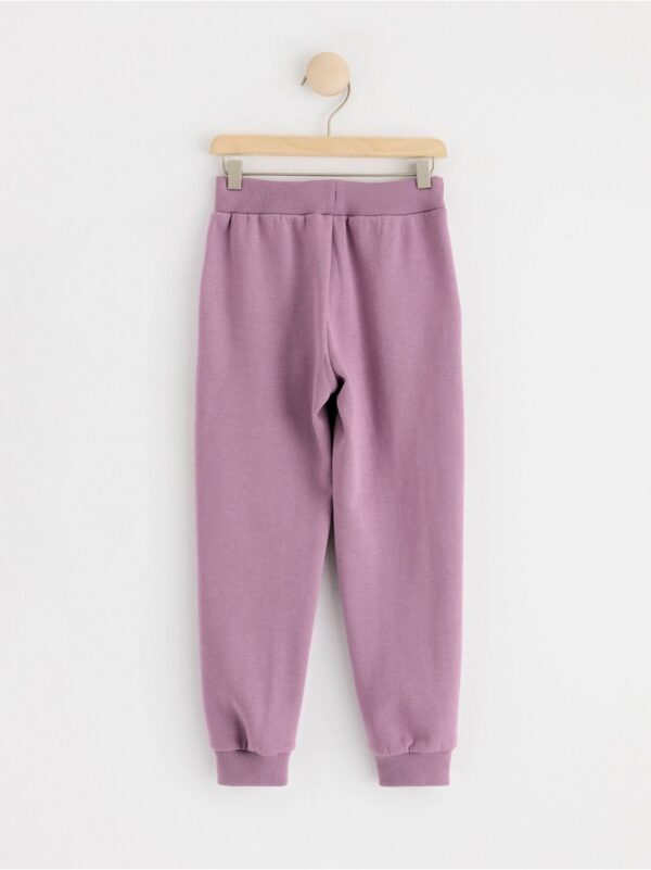 Joggers with brushed inside - 8597416-3741