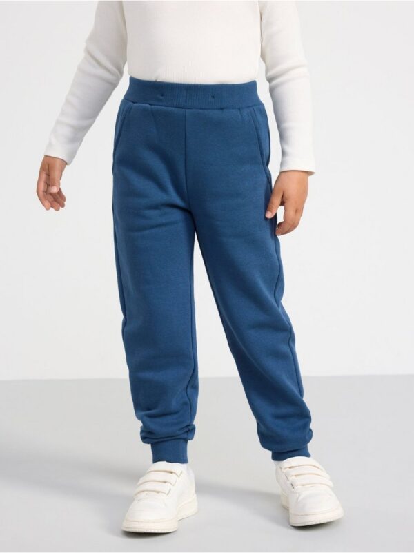 Joggers with brushed inside - 8597416-6465