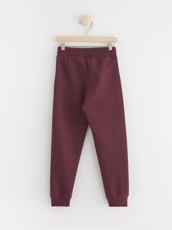Joggers with brushed inside - 8597416-7268