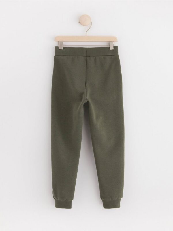 Joggers with brushed inside - 8597416-8611