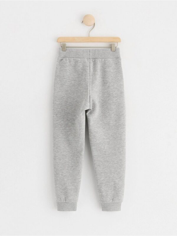 Joggers with brushed inside - 8597417-7692