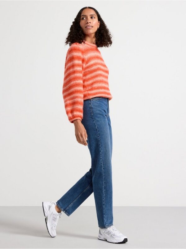 Striped knitted jumper - 8599435-9610