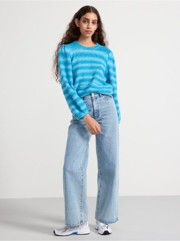 Striped knitted jumper - 8599435-9616