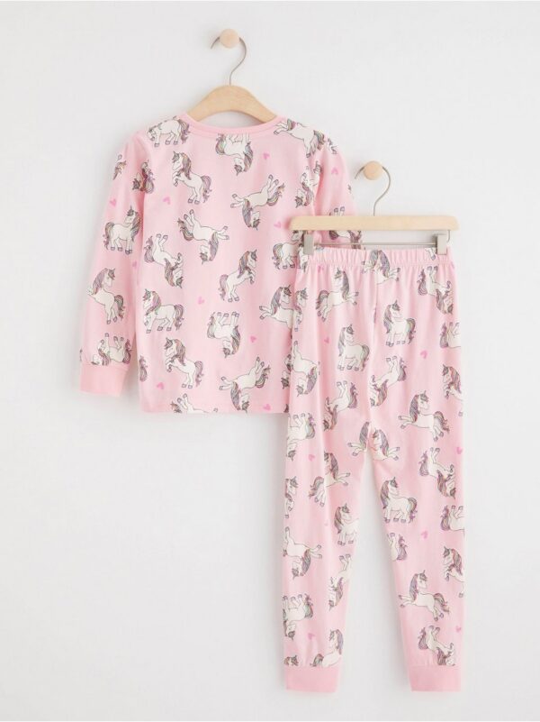Pyjama set with print - 8602009-2182