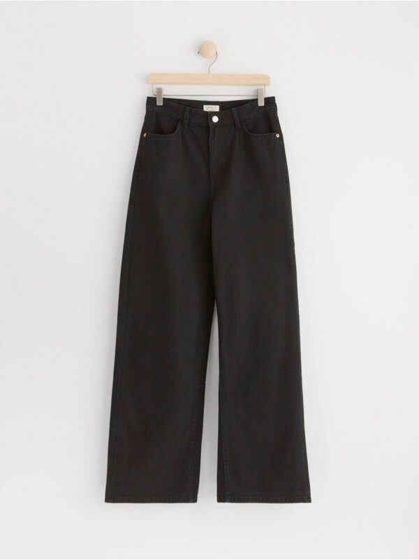 JACKIE Extra wide high waist jeans - 8603735-80