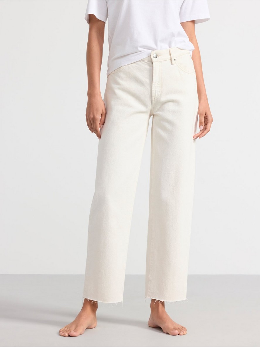 Pantalone – SIA Cropped straight regular waist jeans