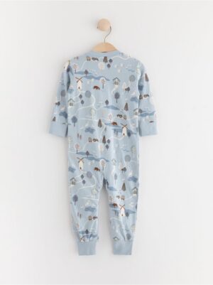 Pyjamas with landscape - 8616250-7954