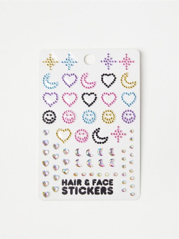 Hair and face stickers - 8624775-10