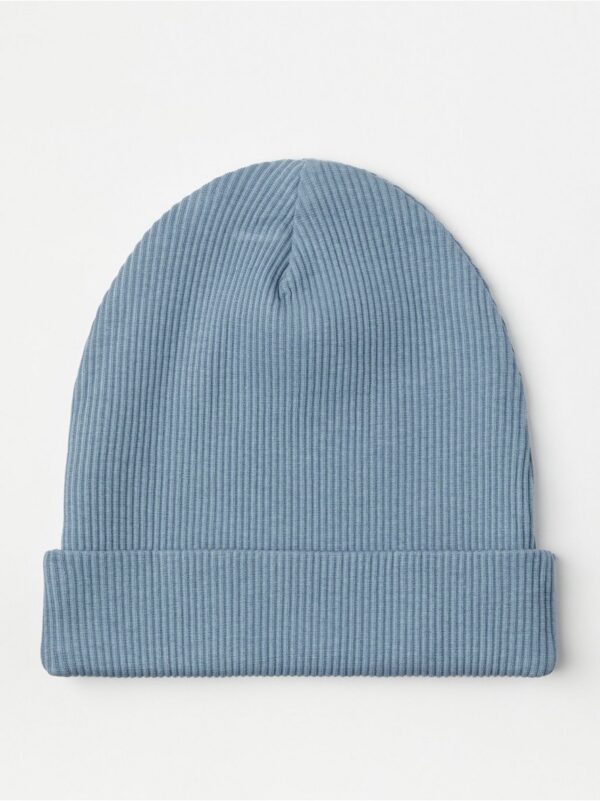 Jersey beanie ribbed - 8642720-1068