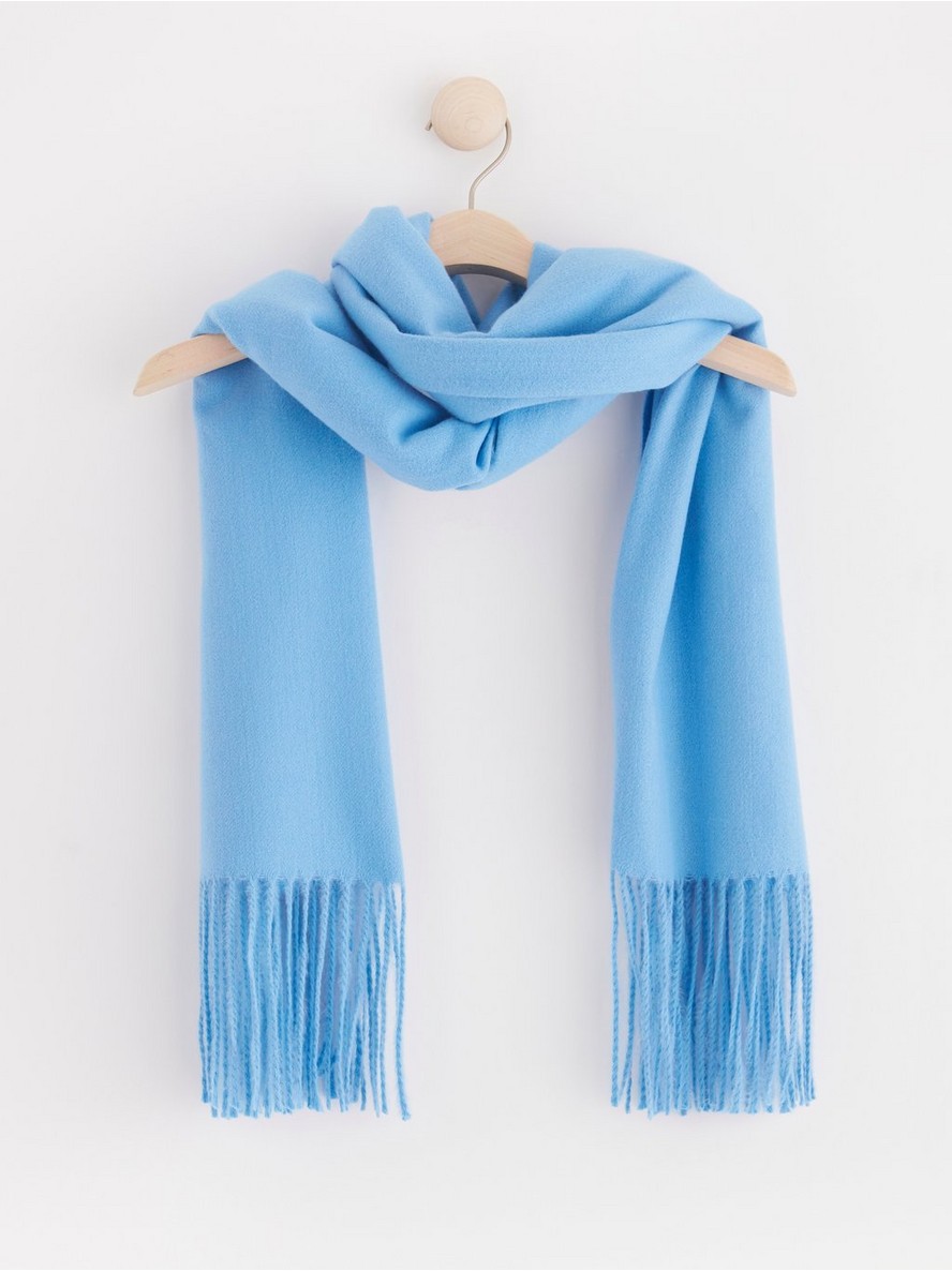 Sal – Fringed scarf