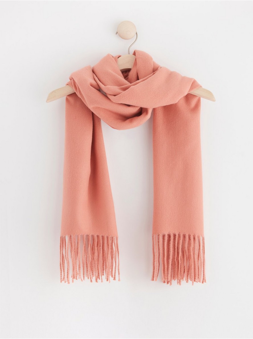 Sal – Fringed scarf