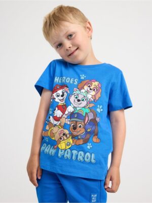 Short sleeve top with Paw Patrol - 8656149-7614