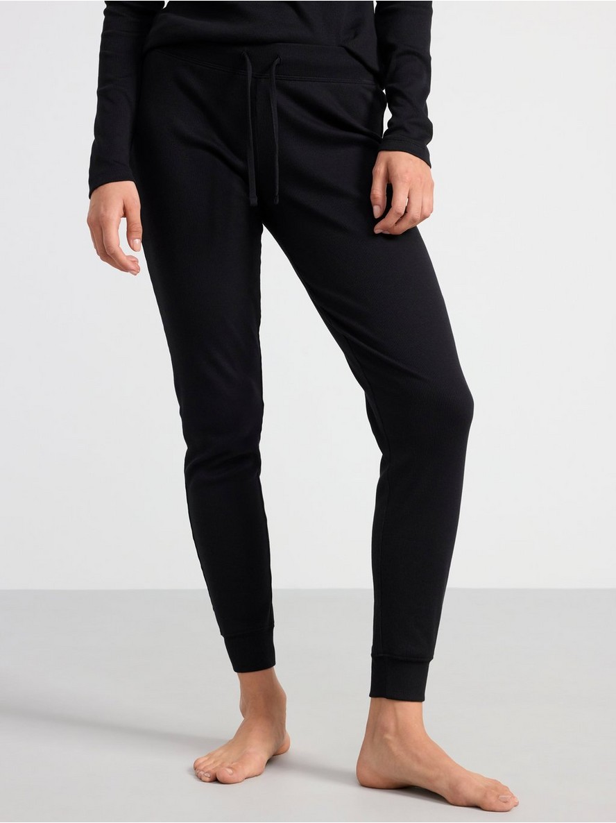 Pidzama donji deo – Ribbed pyjama trousers