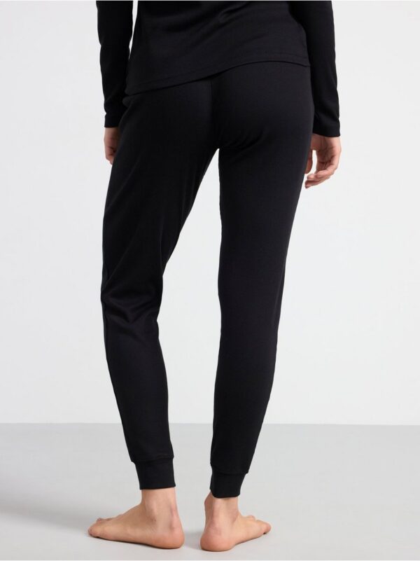 Ribbed pyjama trousers - 8374787-80
