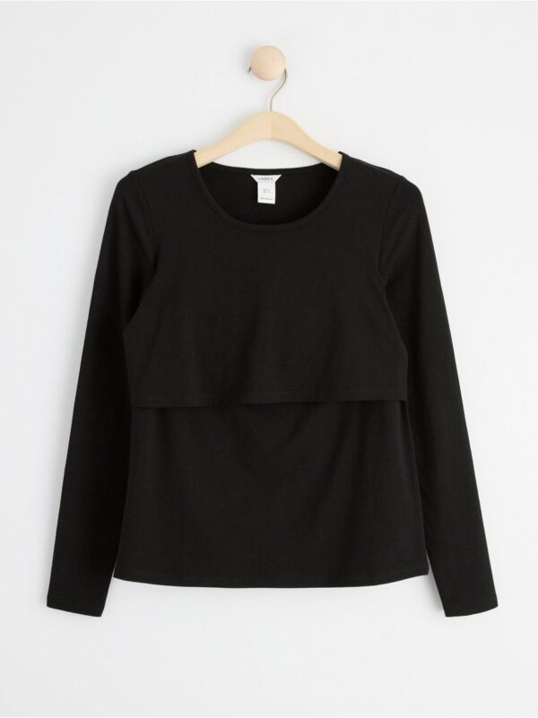 MOM Long sleeved nursing top - 8443189-80