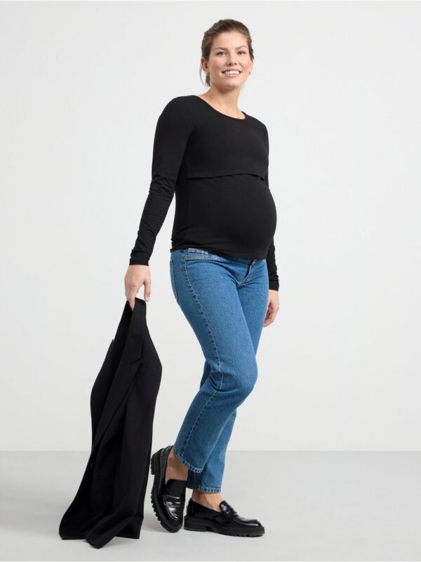 MOM Long sleeved nursing top - 8443189-80