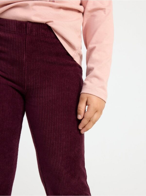 Trousers in corduroy - 8583183-7268