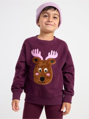 Sweatshirts with animal motif - 8585619-7268