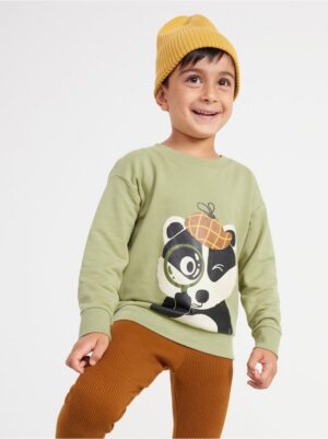 Sweatshirts with animal motif - 8585619-8883
