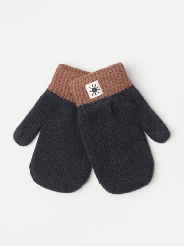 Mittens knitted - 8598768-6959